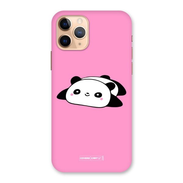 Cute Lazy Panda Back Case for iPhone 11 Pro
