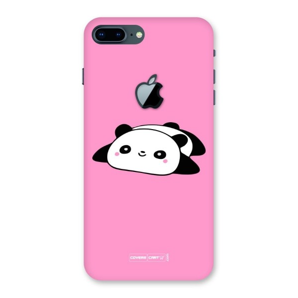 Cute Lazy Panda Back Case for iPhone 7 Plus Apple Cut