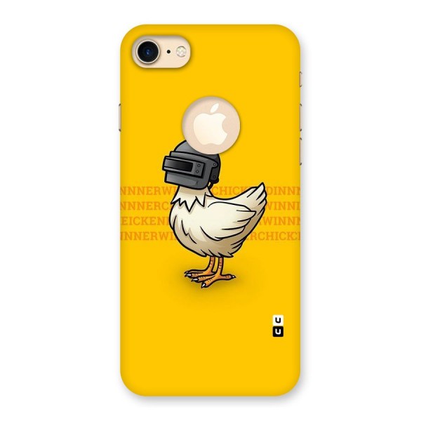 Cute Mask Back Case for iPhone 7 Logo Cut