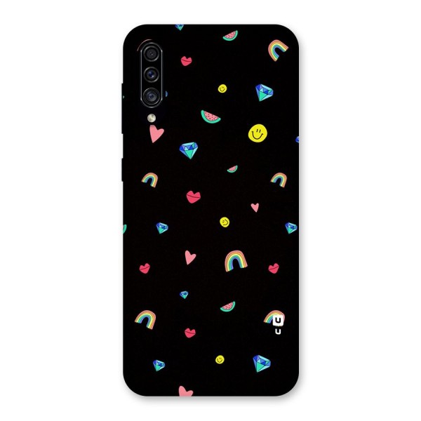 Cute Multicolor Shapes Back Case for Galaxy A30s