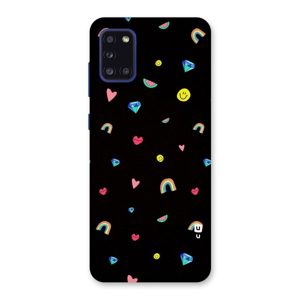 Cute Multicolor Shapes Back Case for Galaxy A31