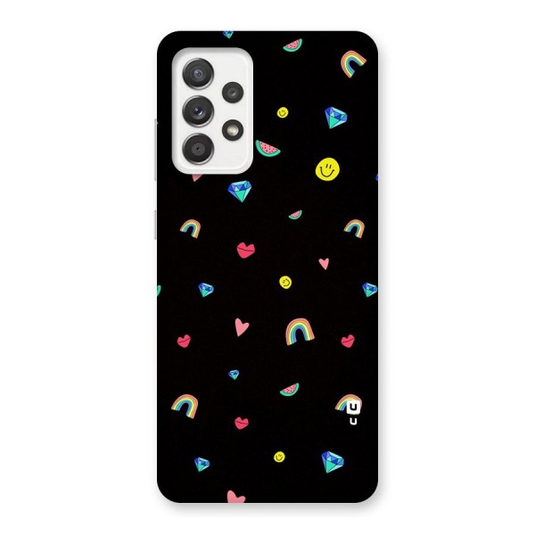 Cute Multicolor Shapes Back Case for Galaxy A52