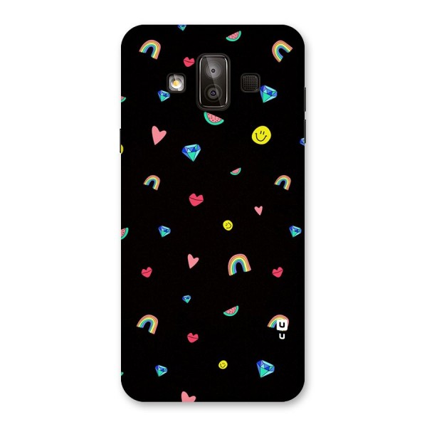 Cute Multicolor Shapes Back Case for Galaxy J7 Duo