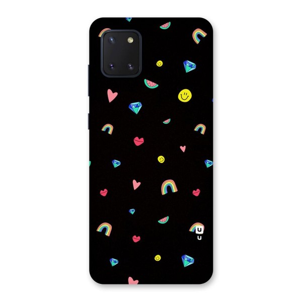 Cute Multicolor Shapes Back Case for Galaxy Note 10 Lite
