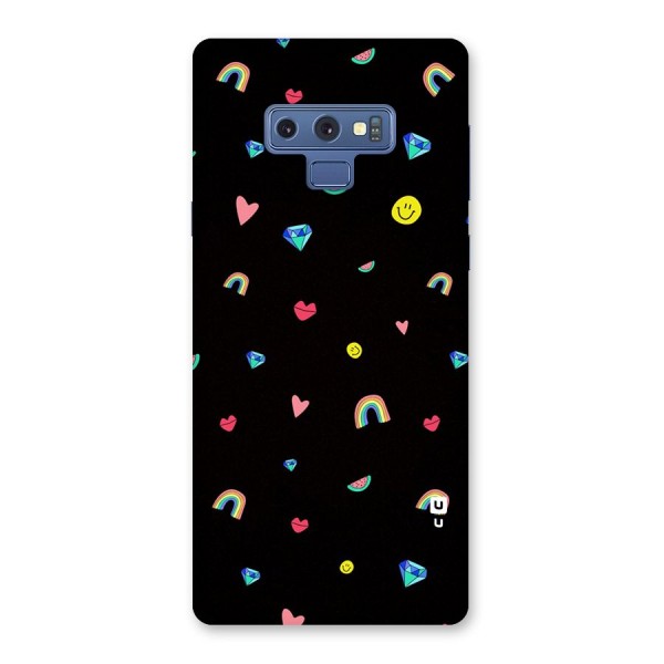 Cute Multicolor Shapes Back Case for Galaxy Note 9