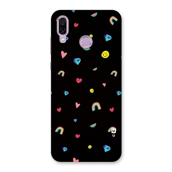 Cute Multicolor Shapes Back Case for Honor Play