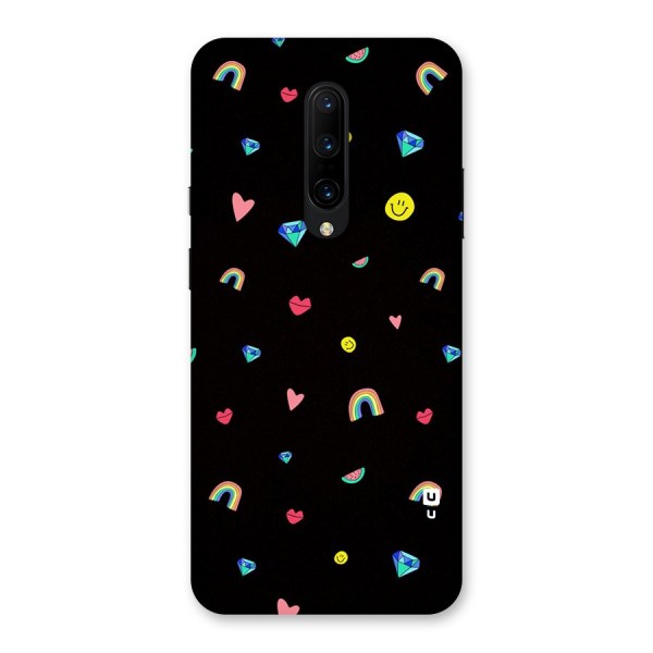 Cute Multicolor Shapes Back Case for OnePlus 7 Pro