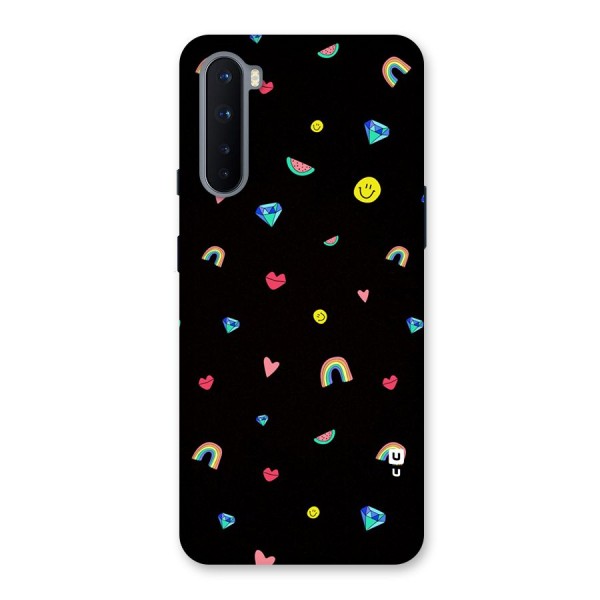 Cute Multicolor Shapes Back Case for OnePlus Nord