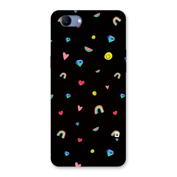 Cute Multicolor Shapes Back Case for Oppo Realme 1