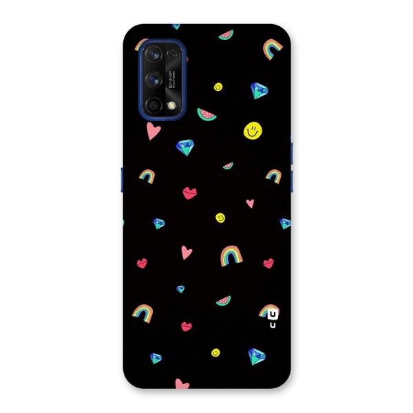 Cute Multicolor Shapes Back Case for Realme 7 Pro