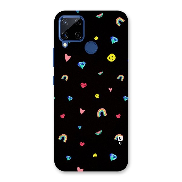 Cute Multicolor Shapes Back Case for Realme Narzo 30A
