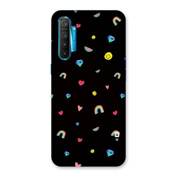 Cute Multicolor Shapes Back Case for Realme XT