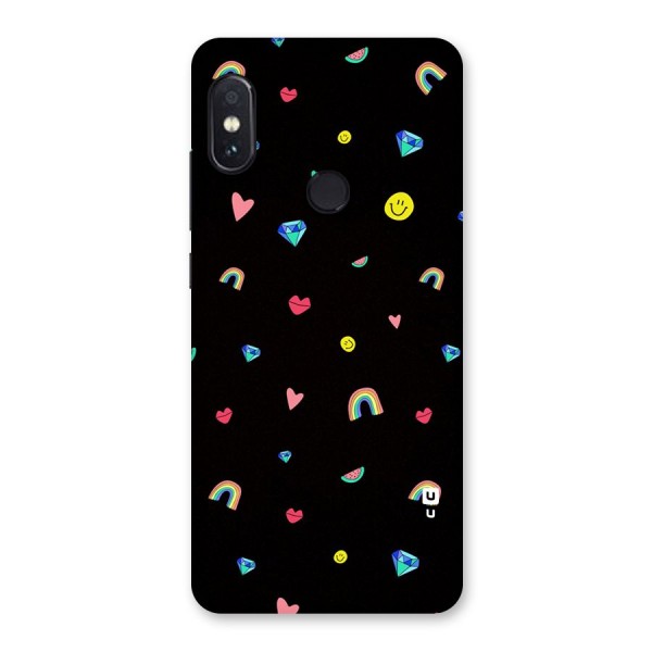 Cute Multicolor Shapes Back Case for Redmi Note 5 Pro