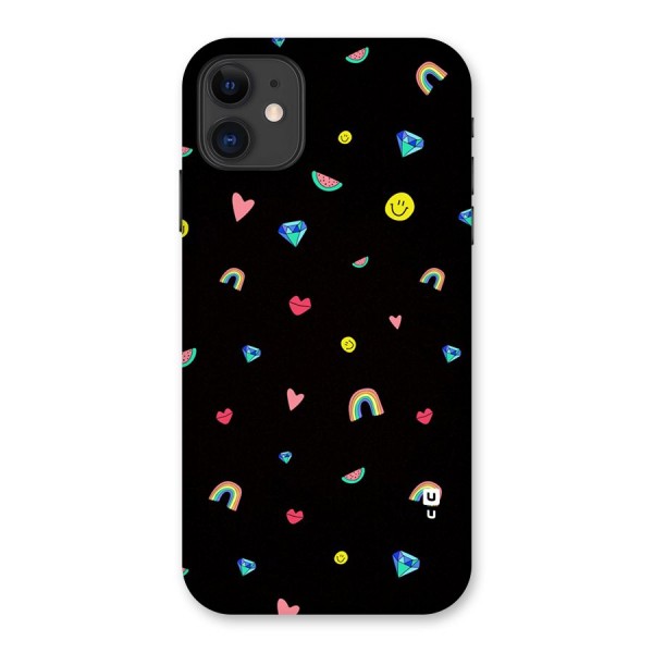Cute Multicolor Shapes Back Case for iPhone 11