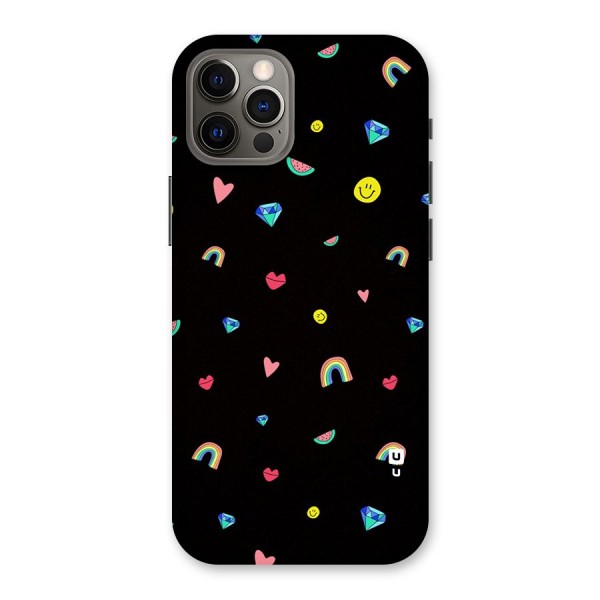 Cute Multicolor Shapes Back Case for iPhone 12 Pro