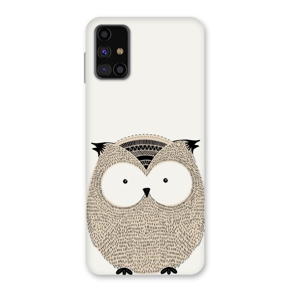 Cute Owl Back Case for Galaxy M31s