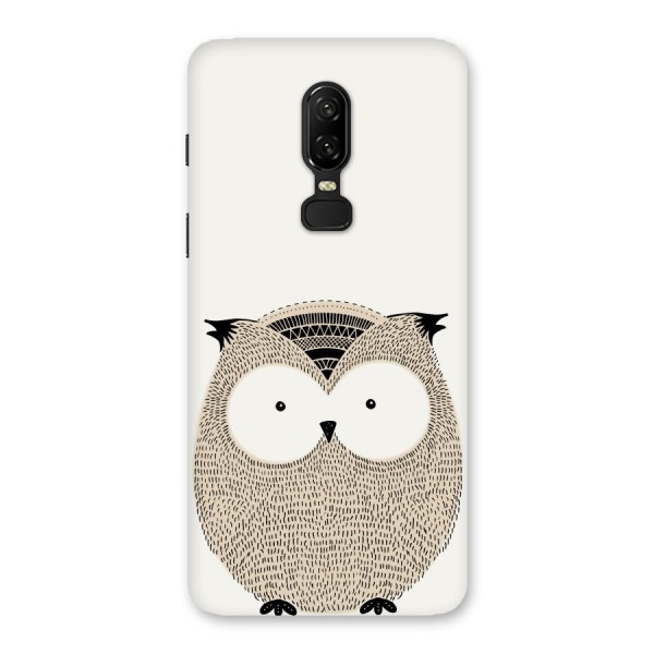 Cute Owl Back Case for OnePlus 6