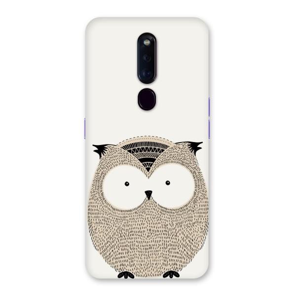 Cute Owl Back Case for Oppo F11 Pro