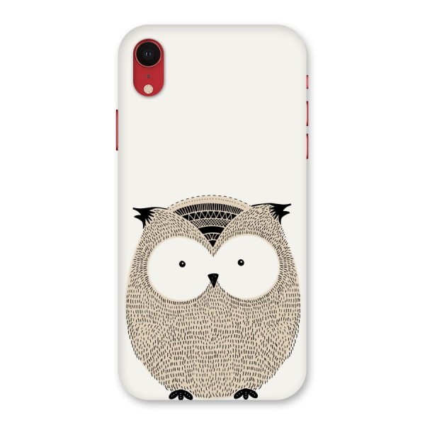 Cute Owl Back Case for iPhone XR
