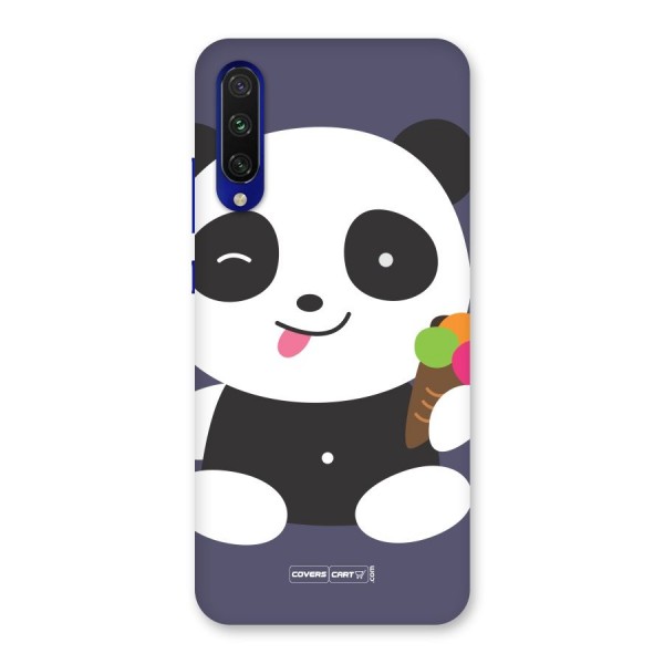 Cute Panda Blue Back Case for Mi A3