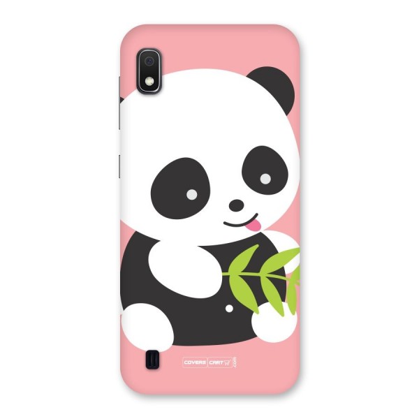 Cute Panda Pink Back Case for Galaxy A10