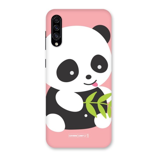 Cute Panda Pink Back Case for Galaxy A30s