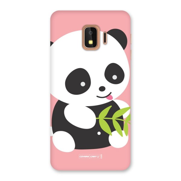Cute Panda Pink Back Case for Galaxy J2 Core