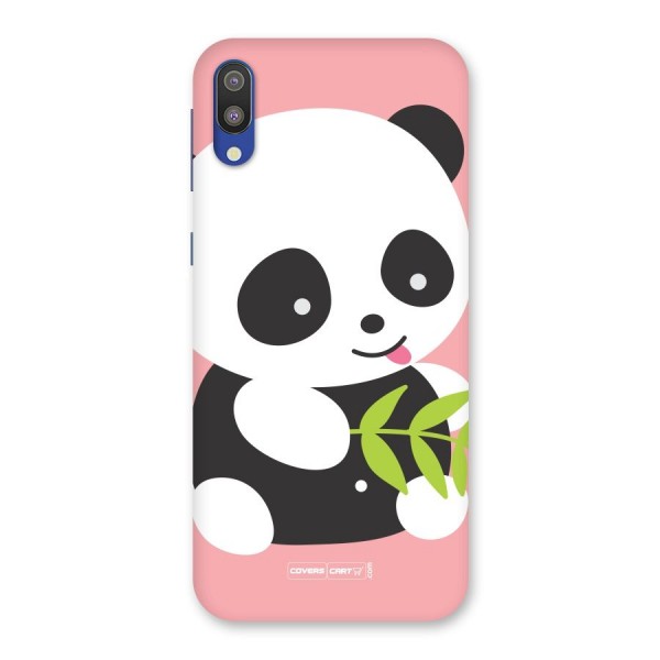 Cute Panda Pink Back Case for Galaxy M10