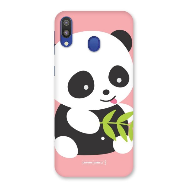 Cute Panda Pink Back Case for Galaxy M20