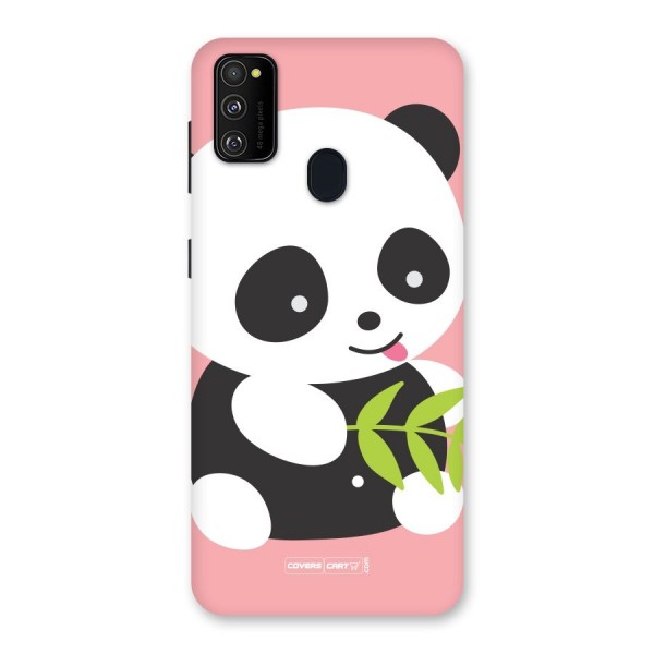 Cute Panda Pink Back Case for Galaxy M21