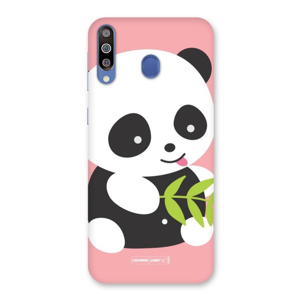 Cute Panda Pink Back Case for Galaxy M30