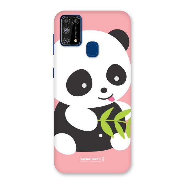 Cute Panda Pink Back Case for Galaxy M31
