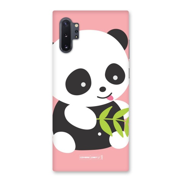 Cute Panda Pink Back Case for Galaxy Note 10 Plus