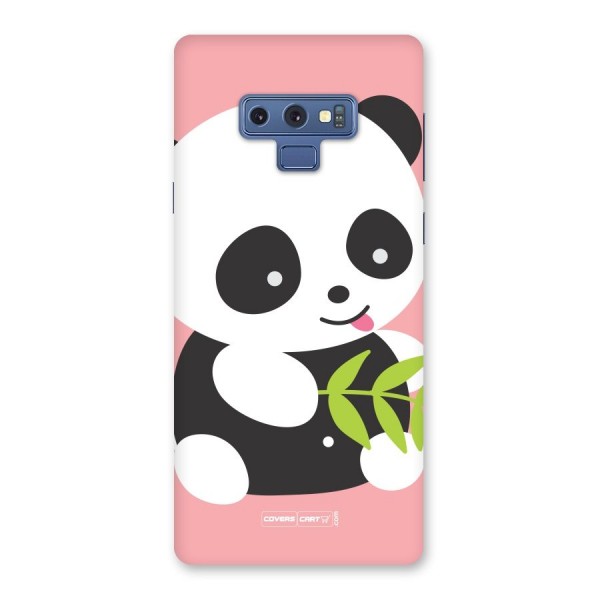 Cute Panda Pink Back Case for Galaxy Note 9