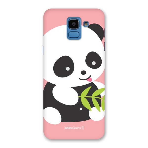 Cute Panda Pink Back Case for Galaxy On6