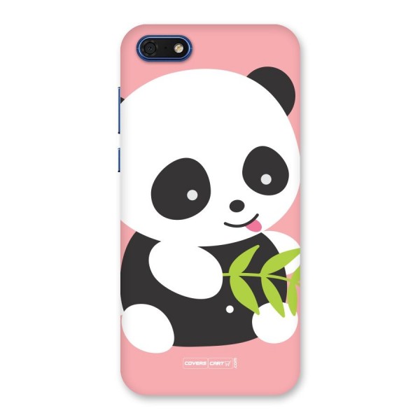 Cute Panda Pink Back Case for Honor 7s