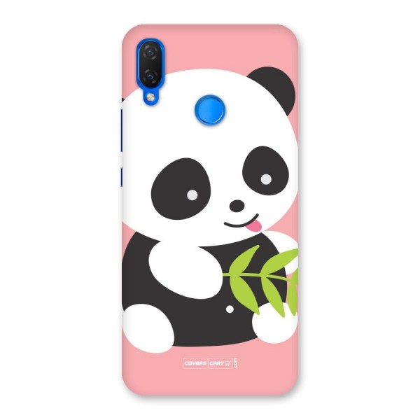 Cute Panda Pink Back Case for Huawei P Smart+