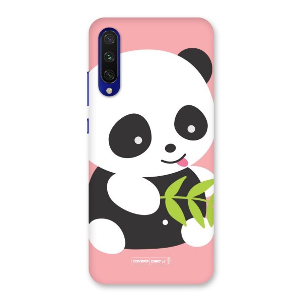 Cute Panda Pink Back Case for Mi A3
