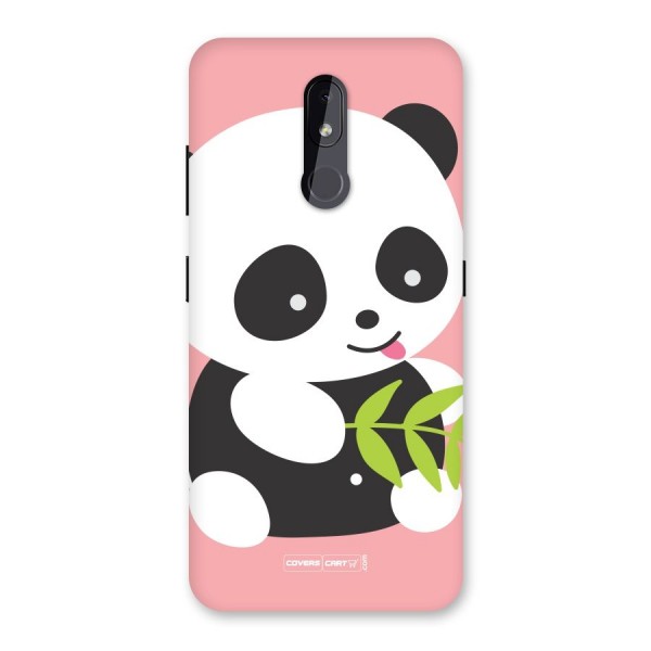 Cute Panda Pink Back Case for Nokia 3.2