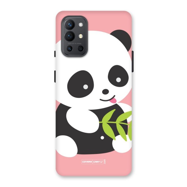 Cute Panda Pink Back Case for OnePlus 9R