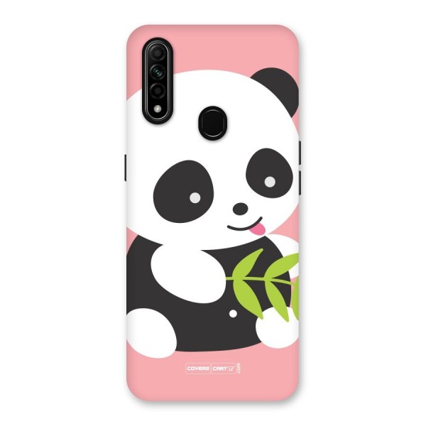 Cute Panda Pink Back Case for Oppo A31