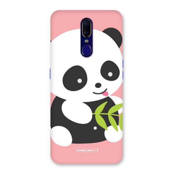 Cute Panda Pink Back Case for Oppo F11