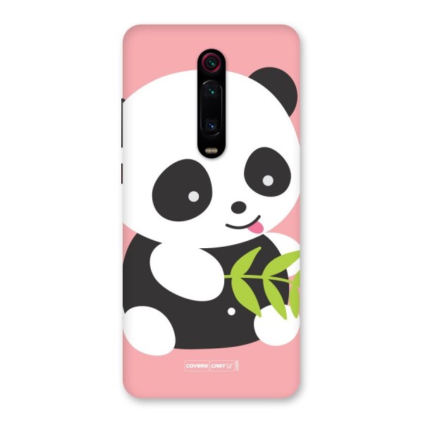 Cute Panda Pink Back Case for Redmi K20 Pro