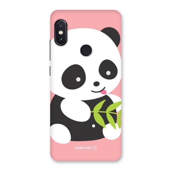 Cute Panda Pink Back Case for Redmi Note 5 Pro