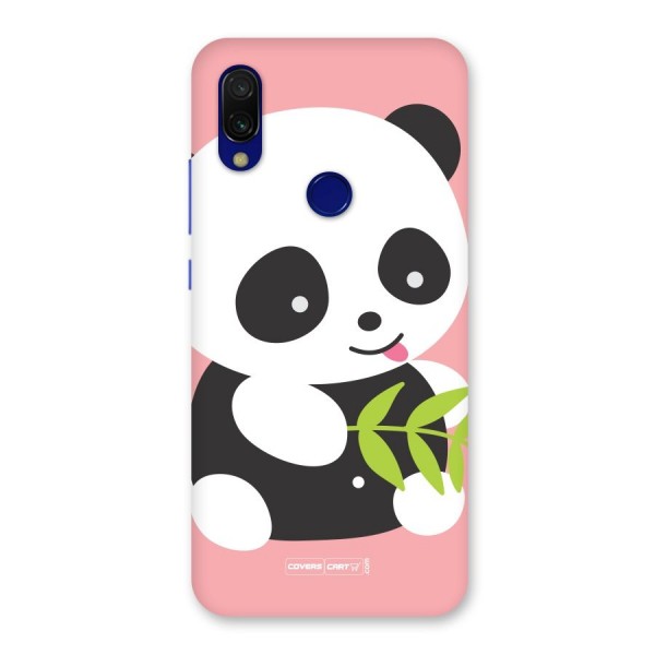 Cute Panda Pink Back Case for Redmi Y3