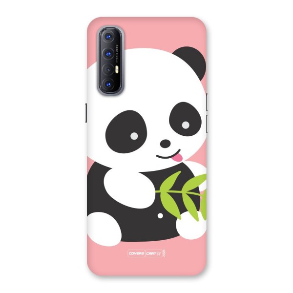 Cute Panda Pink Back Case for Reno3 Pro