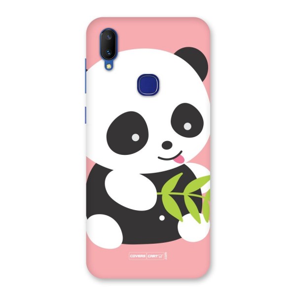 Cute Panda Pink Back Case for Vivo V11