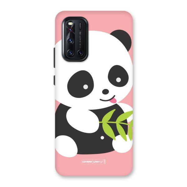 Cute Panda Pink Back Case for Vivo V19