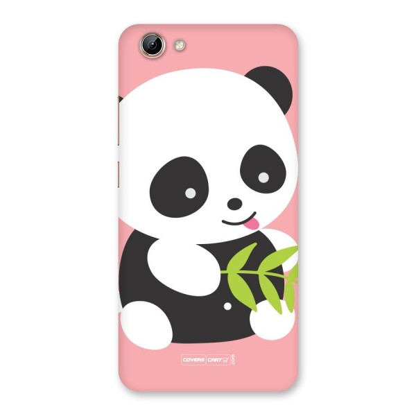 Cute Panda Pink Back Case for Vivo Y71
