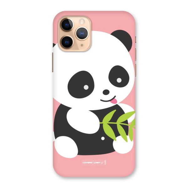 Cute Panda Pink Back Case for iPhone 11 Pro